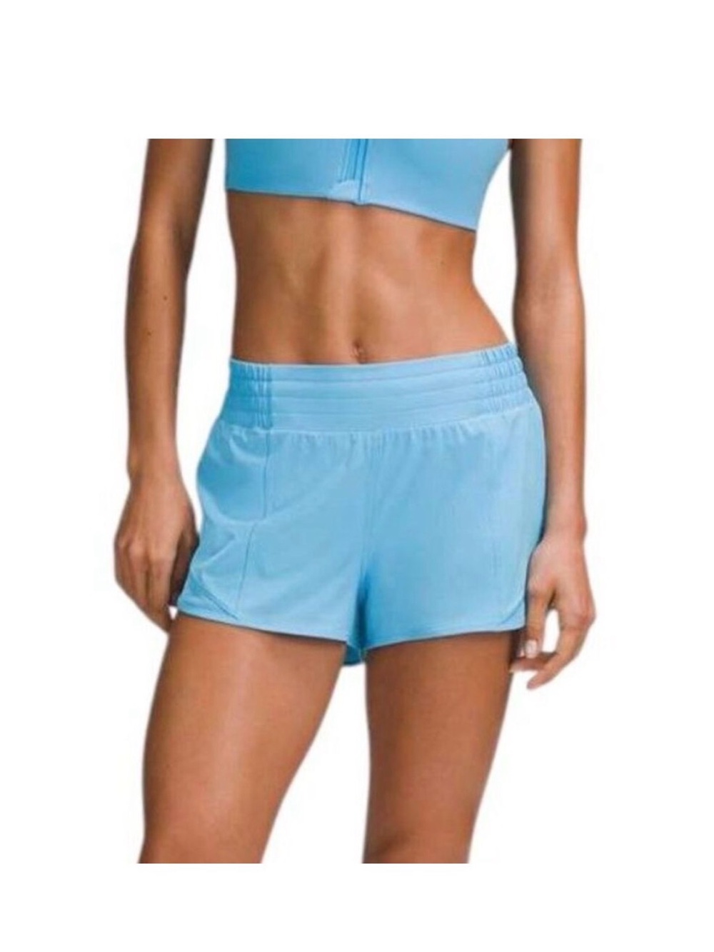 Lululemon Hot Shot Short 2.5” Kayak Blue